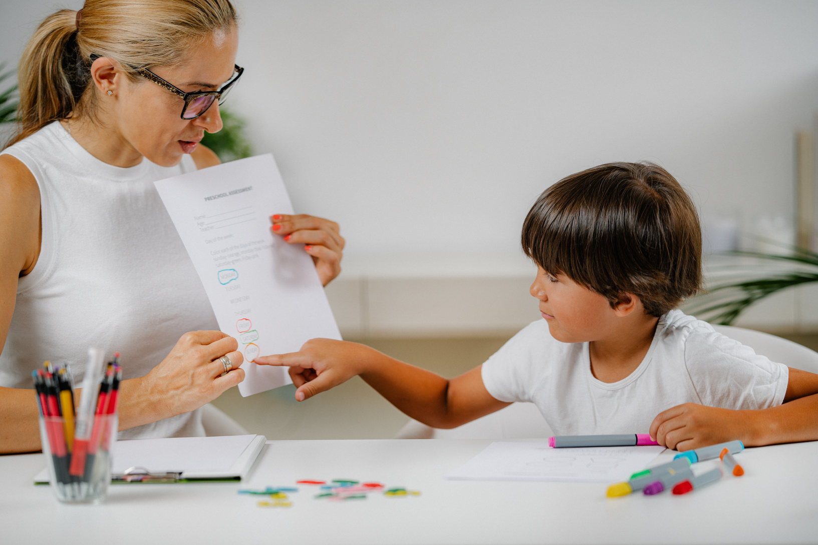 Preschooler screening test.